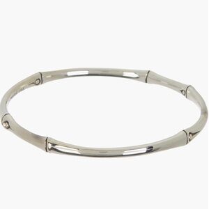 NWT John Hardy Sterling Silver Bamboo-Shaped Bangle
Bracelet